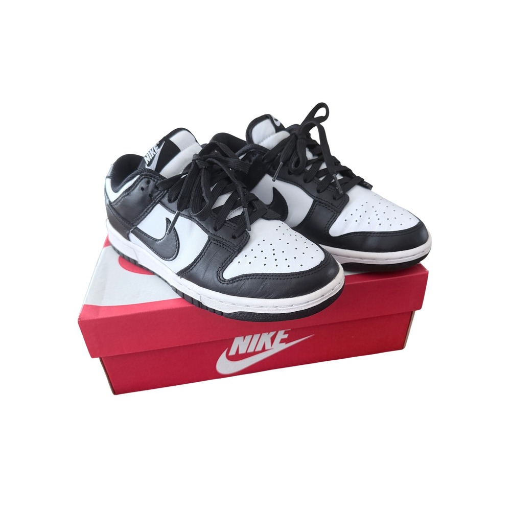 Nike Dunk Low Panda White Black Sneakers DD1503-101 Womens 7 Mens 5.5 W/Box